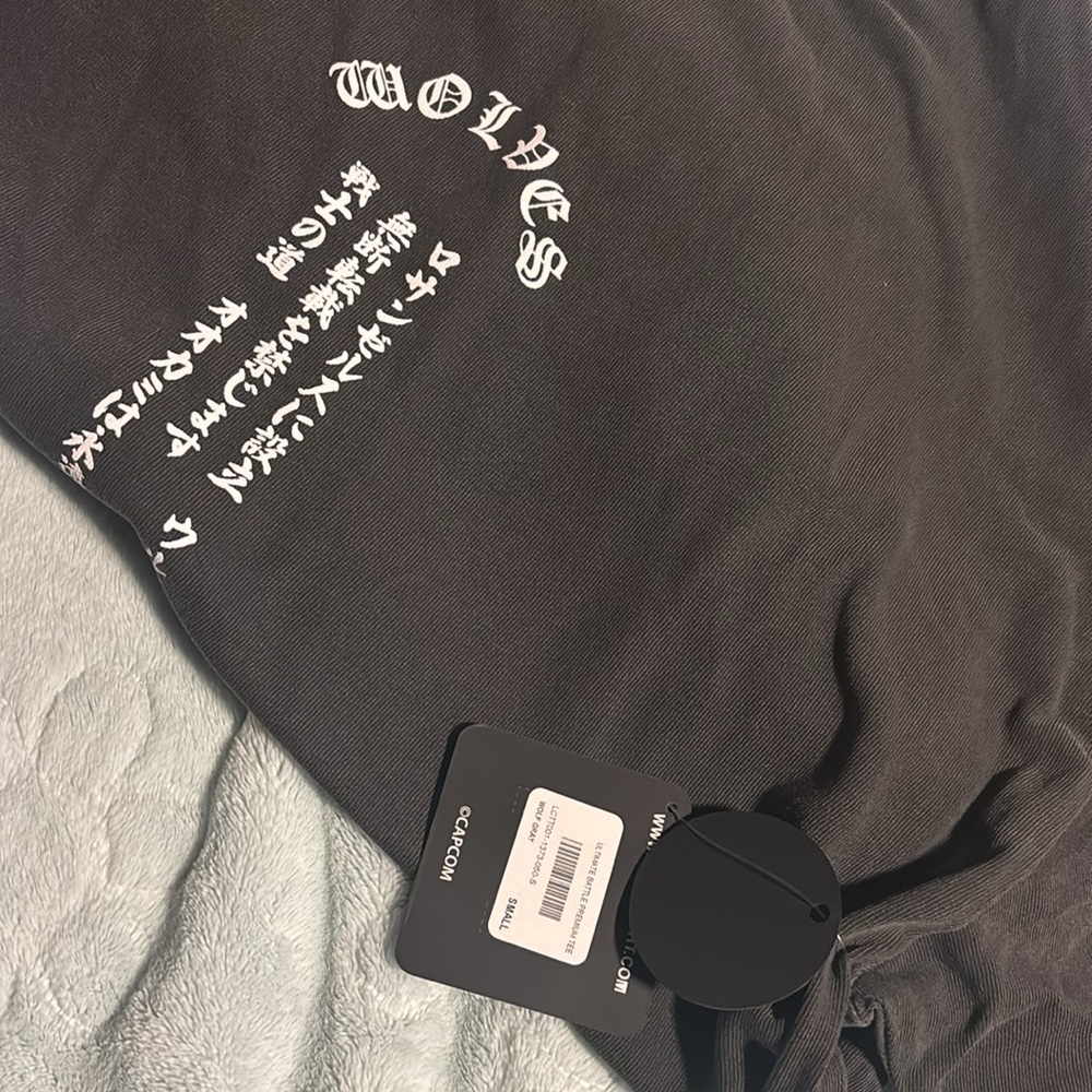ULTIMATE BATTLE "PREMIUM" OVERSIZED TEE IN WOLF GRAY - Picture 6 of 6